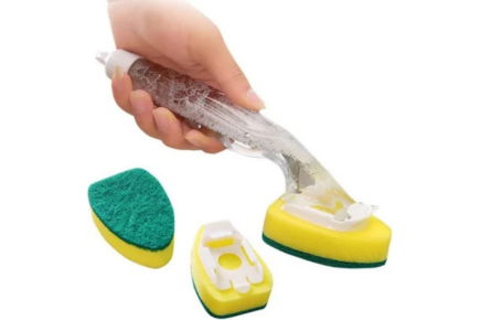 ESPONJA COM DISPENSER - CLEAN TECH